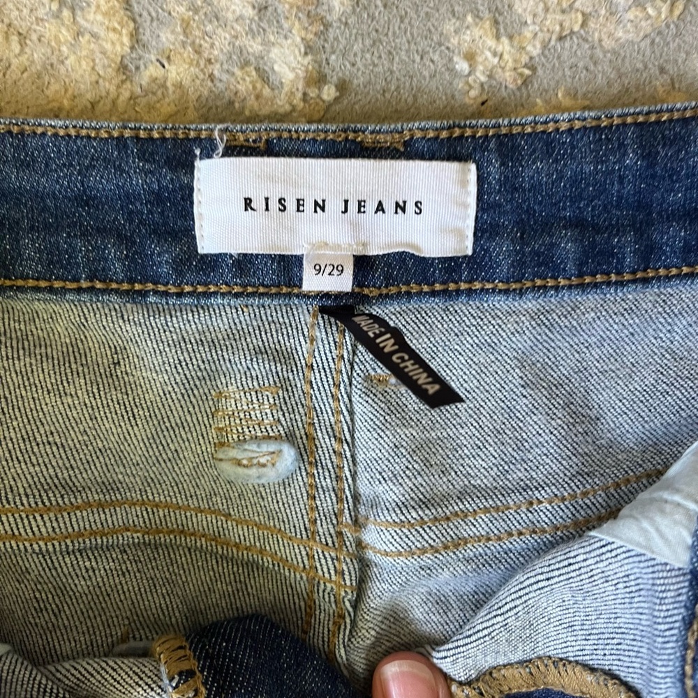 Risen Denim Shorts size 9/29 - Picture 5 of 7